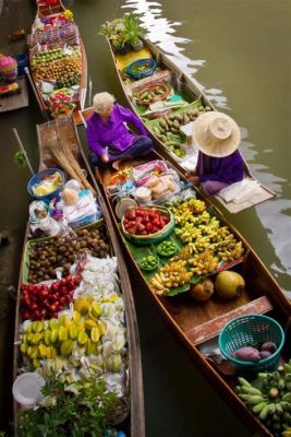  Floating Markets: A Symphony of Colors and Shadows on the Chao Phraya River